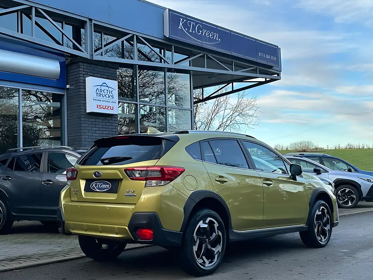 Used 2021 Subaru Xv Se Premium Yellow - Interior and Exterior details 4