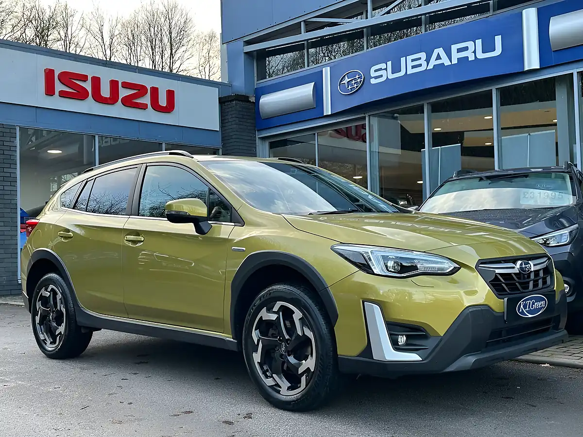 Used 2021 Subaru Xv Se Premium Yellow - Interior and Exterior details 6