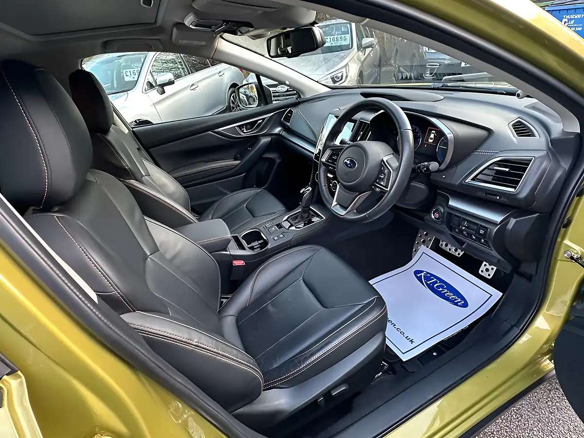 Used 2021 Subaru Xv Se Premium Yellow - Interior and Exterior details 8