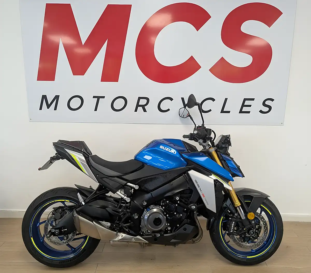 Used 2021 Suzuki GSX-S1000 Blue - Front View