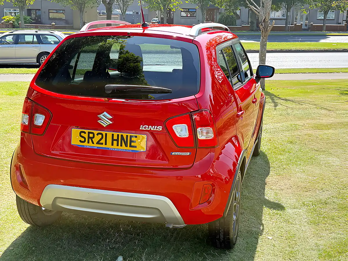 Used 2021 Suzuki Ignis Sz-T Red - Interior and Exterior details 5