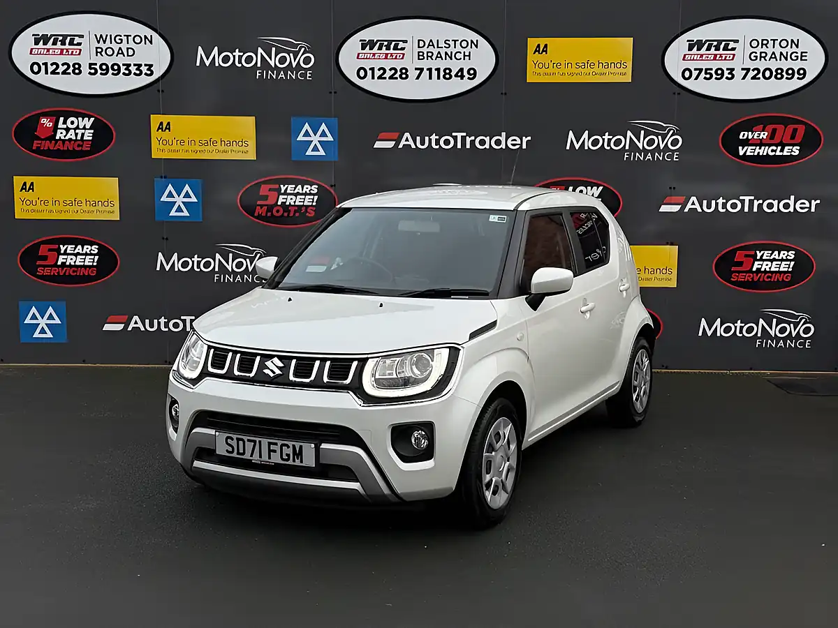 Used 2021 Suzuki Ignis SZ3 White - Front View