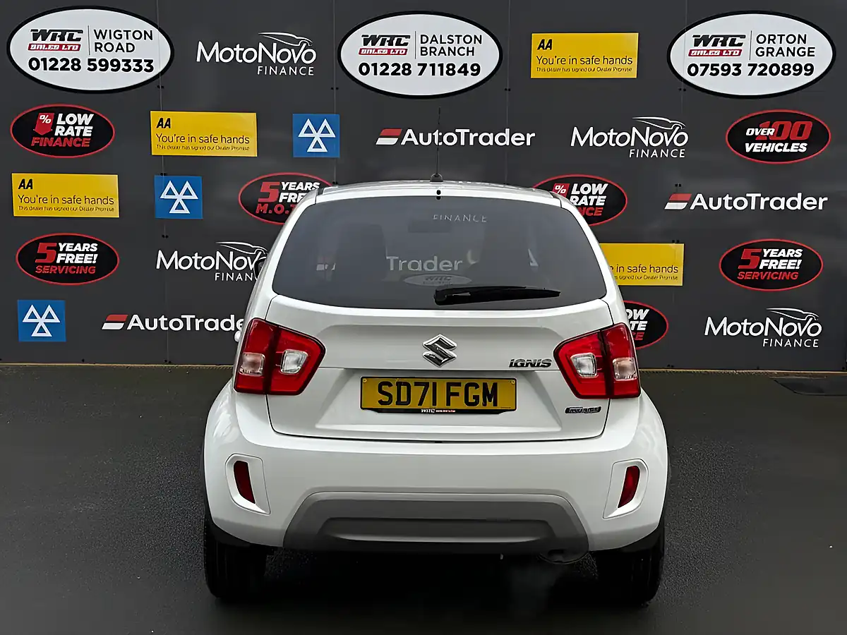 Used 2021 Suzuki Ignis SZ3 White - Interior and Exterior details 7
