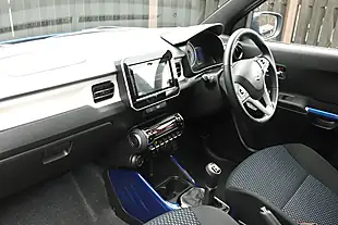 Used 2021 Suzuki Ignis SZ5 Blue - Interior and Exterior details 10