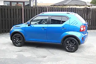 Used 2021 Suzuki Ignis SZ5 Blue - Interior and Exterior details 5