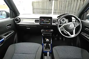 Used 2021 Suzuki Ignis SZ5 Blue - Interior and Exterior details 8