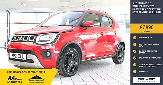 2021 Suzuki Ignis SZ5 1.2 Dualjet MHEV