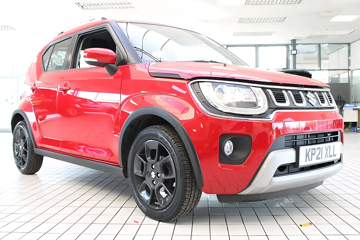 Used 2021 Suzuki Ignis SZ5 Red - Interior and Exterior details 8