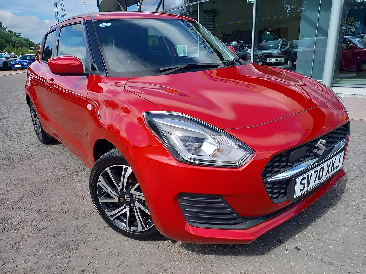 Used 2021 Suzuki Swift Sz-L Red - Front View
