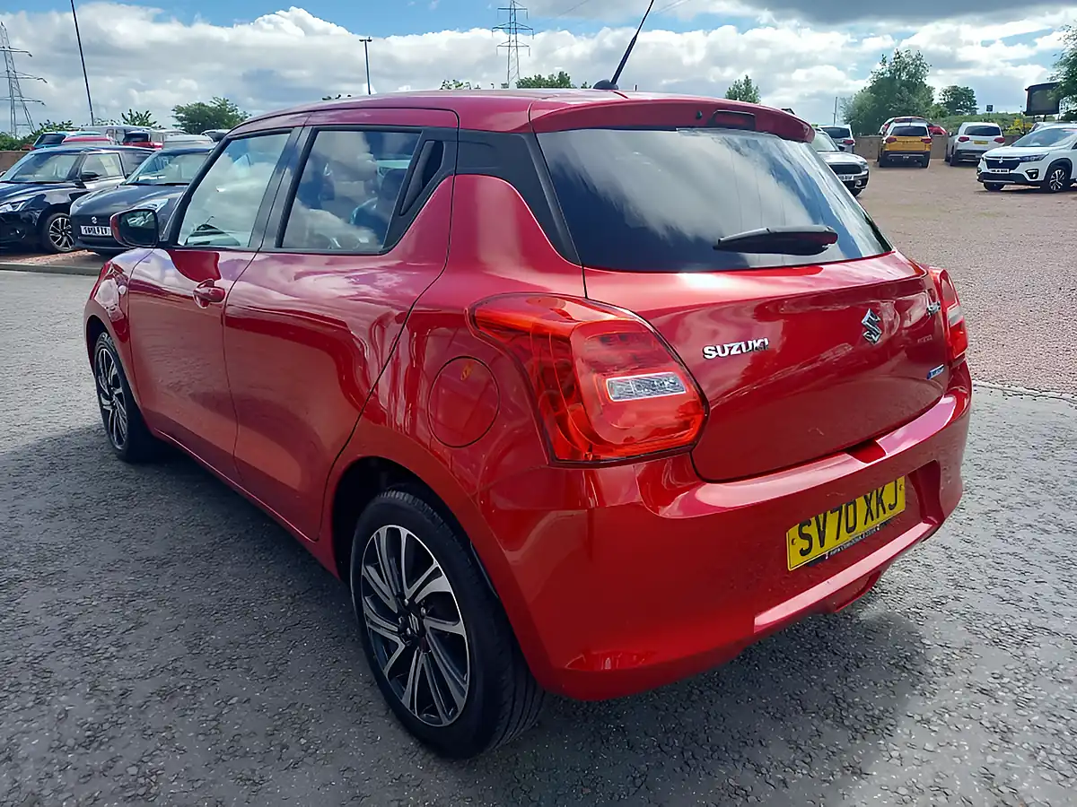 Used 2021 Suzuki Swift Sz-L Red - Interior and Exterior details 5