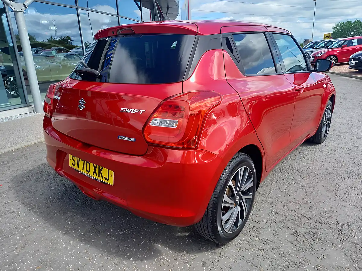 Used 2021 Suzuki Swift Sz-L Red - Interior and Exterior details 8