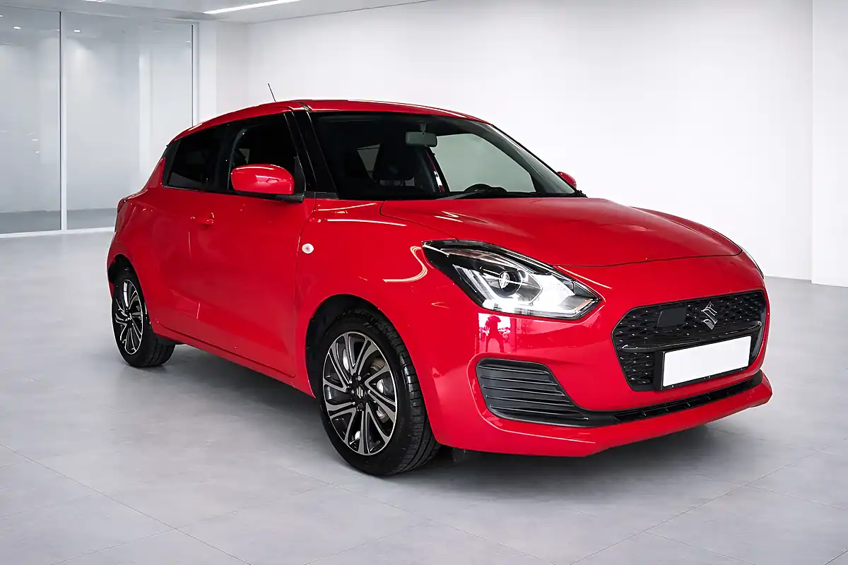 Used 2021 Suzuki Swift Sz-L Red - Front View