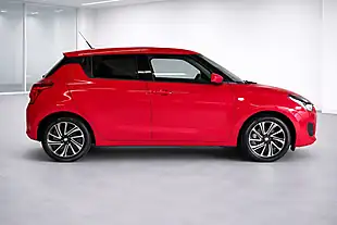 Used 2021 Suzuki Swift Sz-L Red - Interior and Exterior details 2