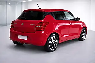 Used 2021 Suzuki Swift Sz-L Red - Interior and Exterior details 3