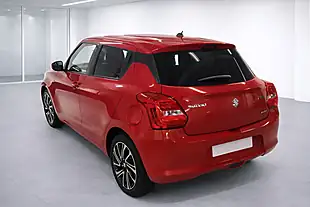 Used 2021 Suzuki Swift Sz-L Red - Interior and Exterior details 5