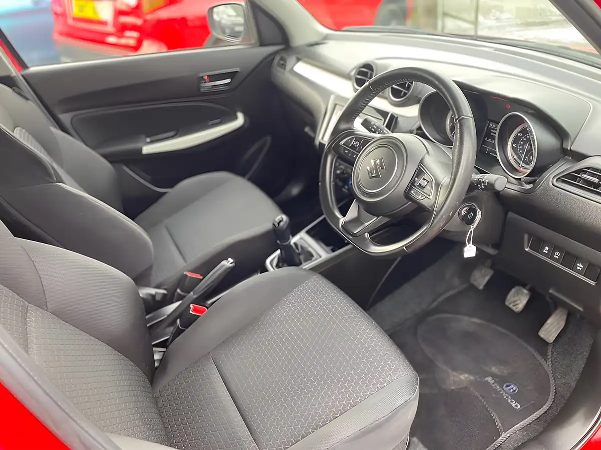 Used 2021 Suzuki Swift Sz-L Red - Interior and Exterior details 12