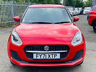 Used 2021 Suzuki Swift Sz-L Red - Interior and Exterior details 2