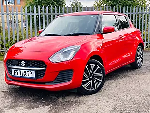 Used 2021 Suzuki Swift Sz-L Red - Interior and Exterior details 3