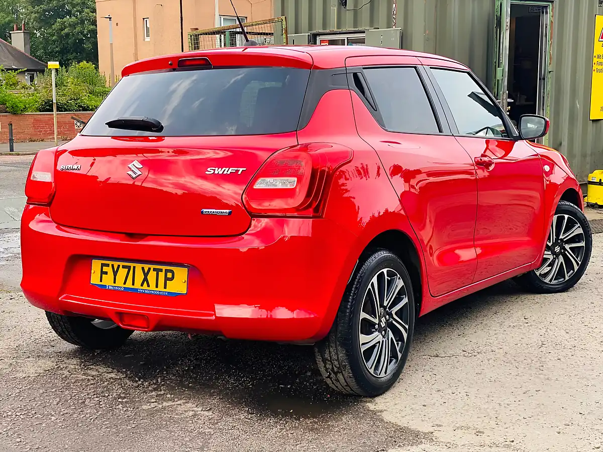 Used 2021 Suzuki Swift Sz-L Red - Interior and Exterior details 7