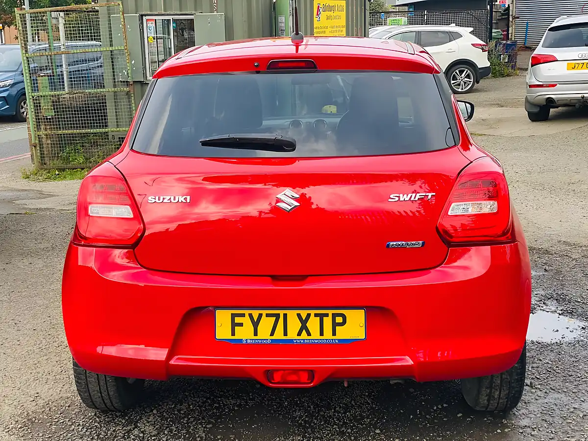 Used 2021 Suzuki Swift Sz-L Red - Interior and Exterior details 8