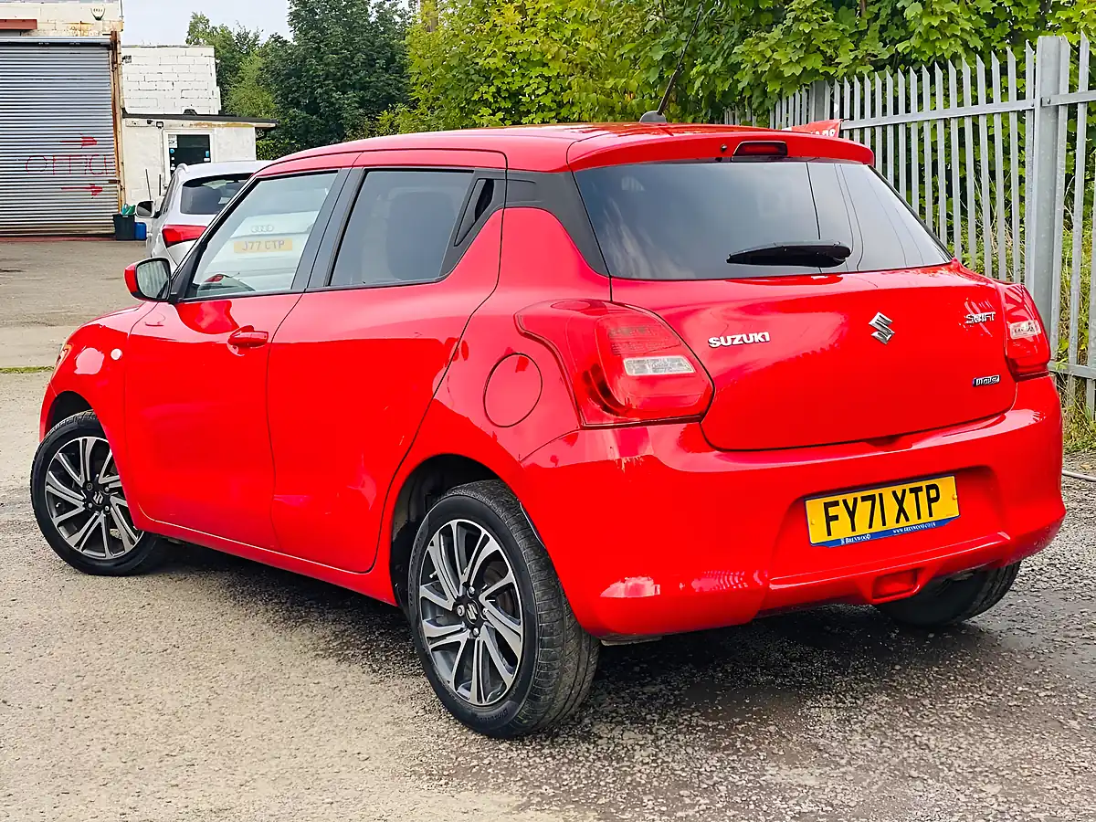 Used 2021 Suzuki Swift Sz-L Red - Interior and Exterior details 9