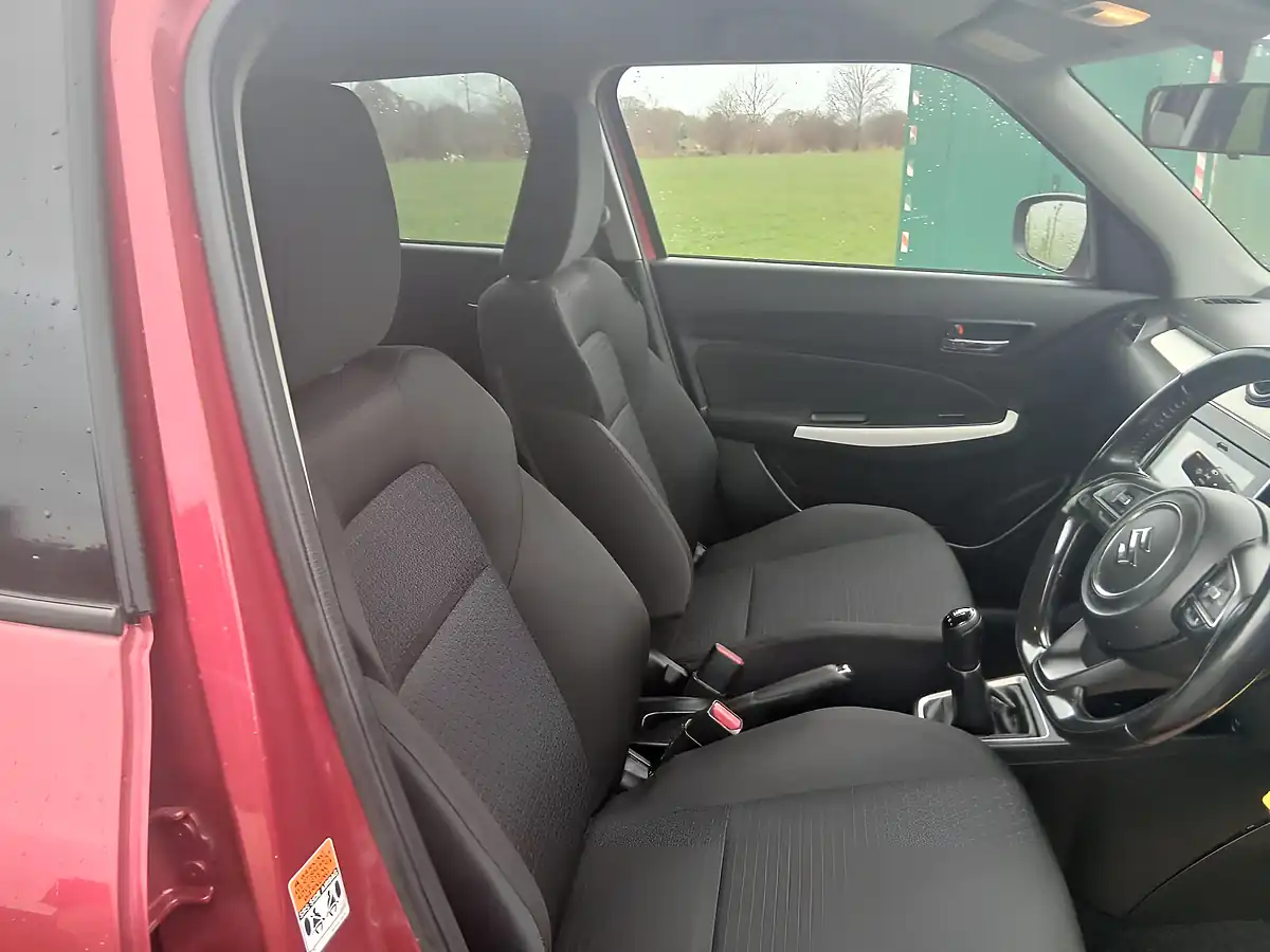 Used 2021 Suzuki Swift Sz-L Red - Interior and Exterior details 12