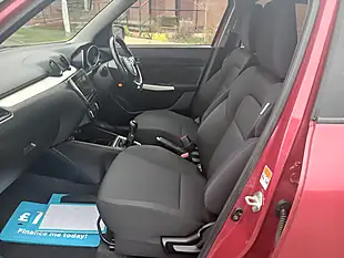 Used 2021 Suzuki Swift Sz-L Red - Interior and Exterior details 14