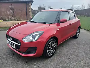 Used 2021 Suzuki Swift Sz-L Red - Interior and Exterior details 2