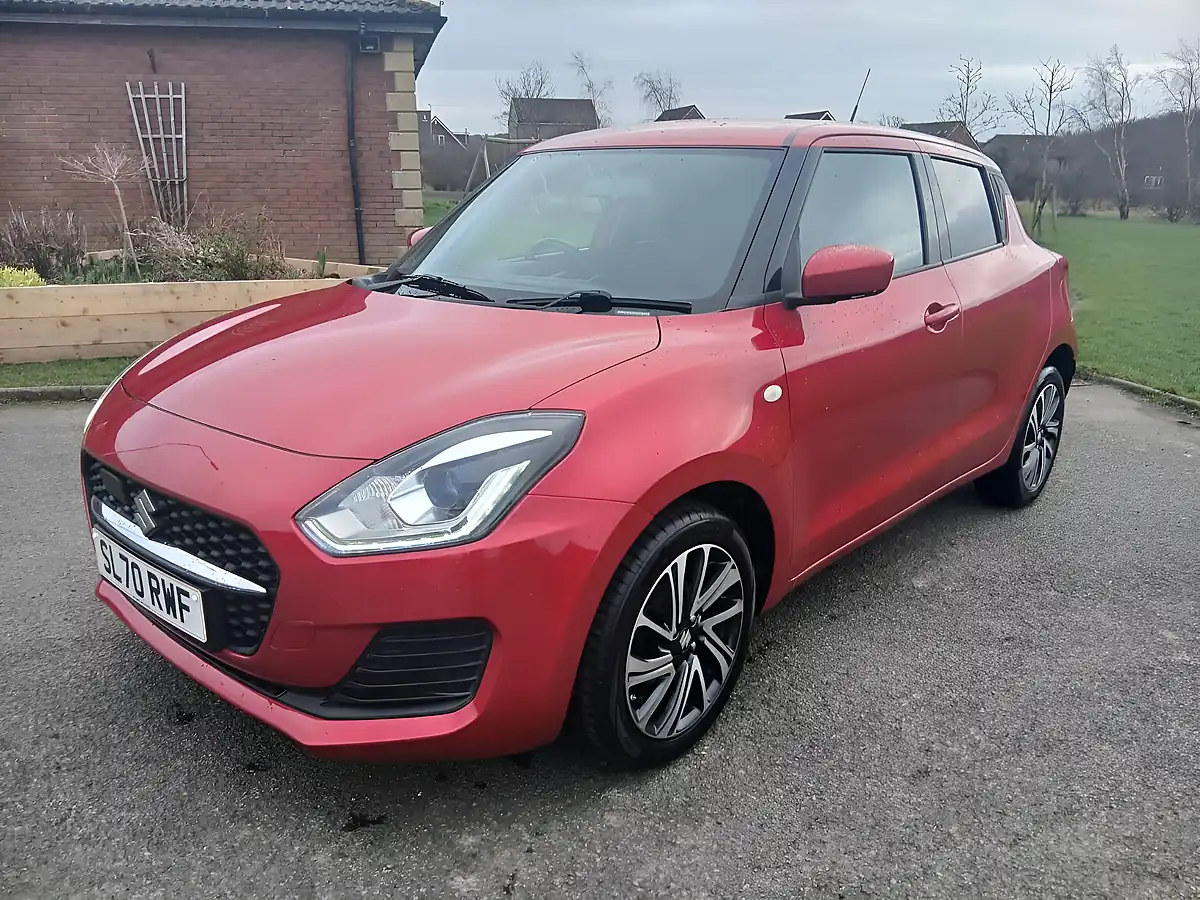 Used 2021 Suzuki Swift Sz-L Red - Interior and Exterior details 2