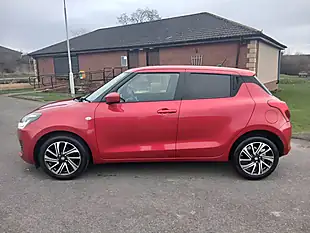 Used 2021 Suzuki Swift Sz-L Red - Interior and Exterior details 4