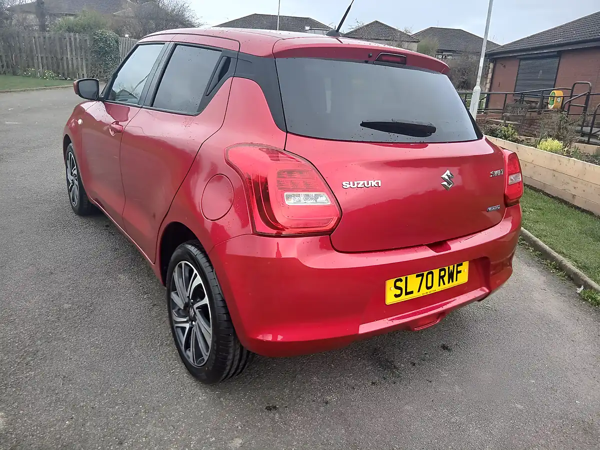 Used 2021 Suzuki Swift Sz-L Red - Interior and Exterior details 5
