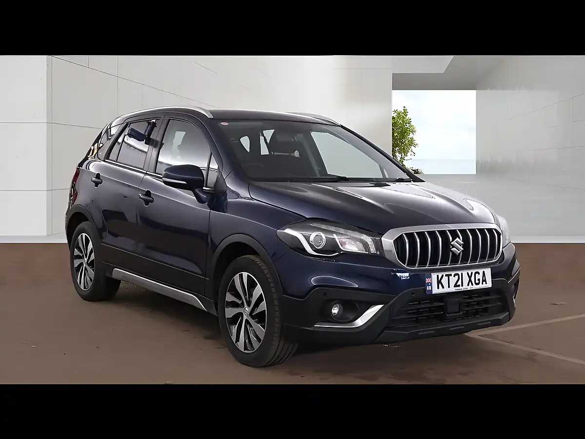 Used 2021 Suzuki SX4 S-Cross Sz-T Blue - Front View