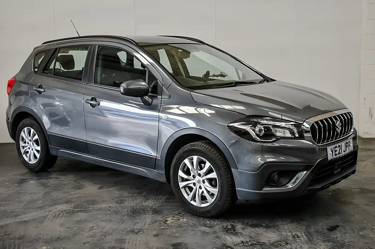 Used 2021 Suzuki Sx4 S-Cross SZ4 Grey - Front View