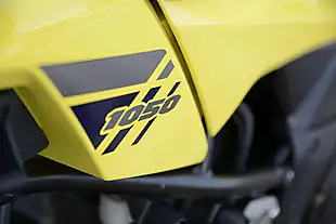 Used 2021 Suzuki V-Strom 1050 Yellow - Interior and Exterior details 10