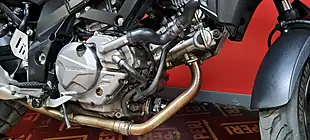 Used 2021 Suzuki V-Strom 650 Grey - Interior and Exterior details 12