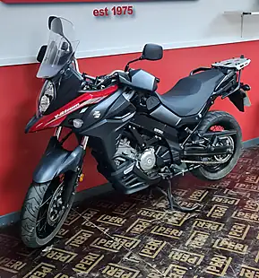 Used 2021 Suzuki V-Strom 650 Xt Red - Interior and Exterior details 12