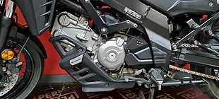 Used 2021 Suzuki V-Strom 650 Xt Red - Interior and Exterior details 4