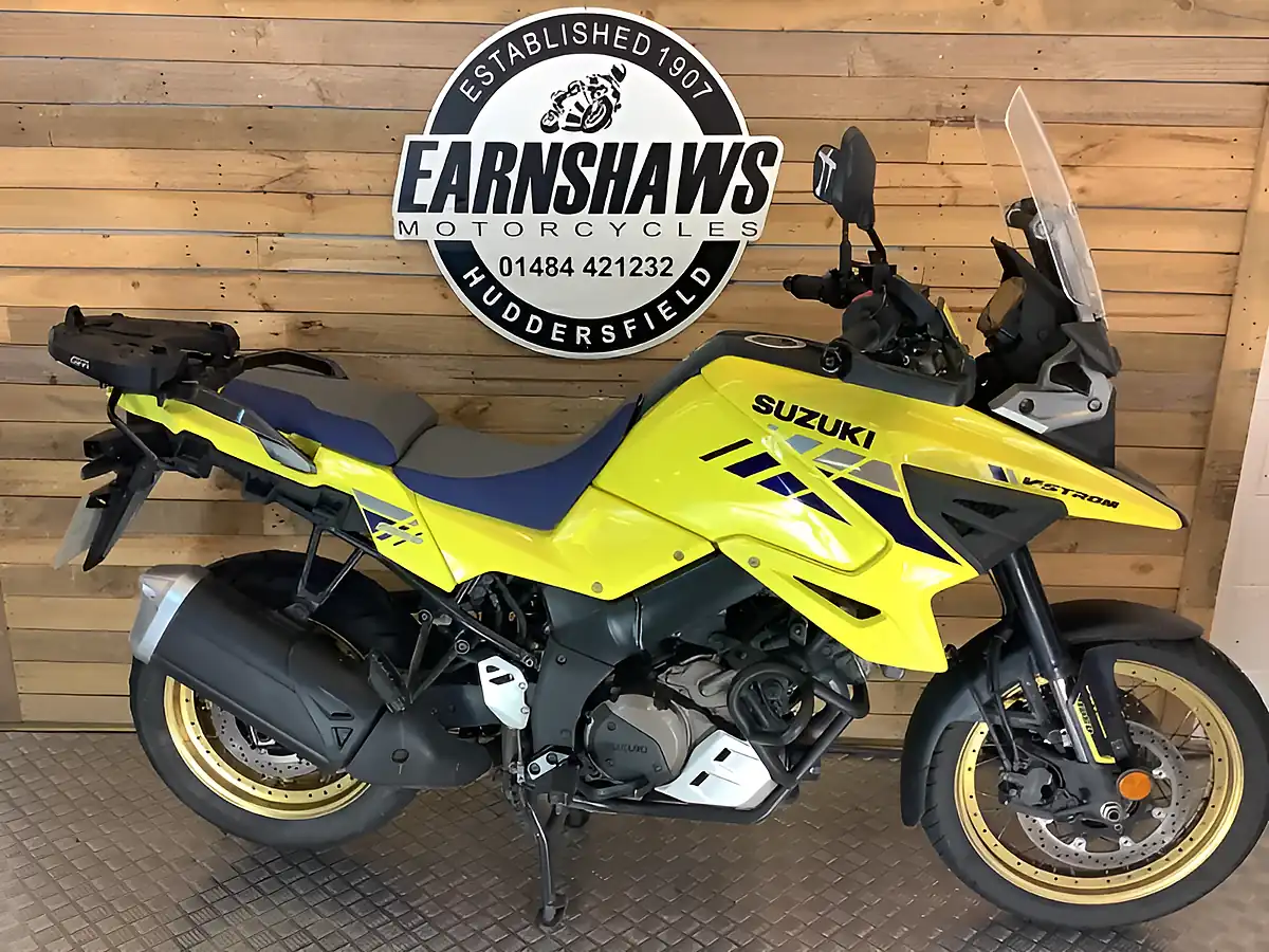 Used 2021 Suzuki V-Strom Adventure Yellow - Front View