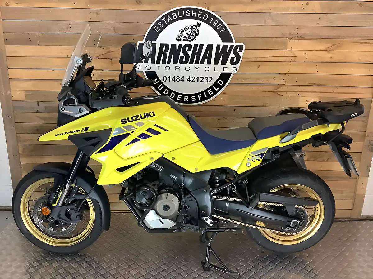 Used 2021 Suzuki V-Strom Adventure Yellow - Interior and Exterior details 2