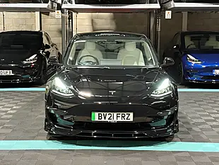 Used 2021 Tesla Model 3 Long Range Black - Interior and Exterior details 4