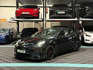 Used 2021 Tesla Model 3 Long Range Black - Interior and Exterior details 5