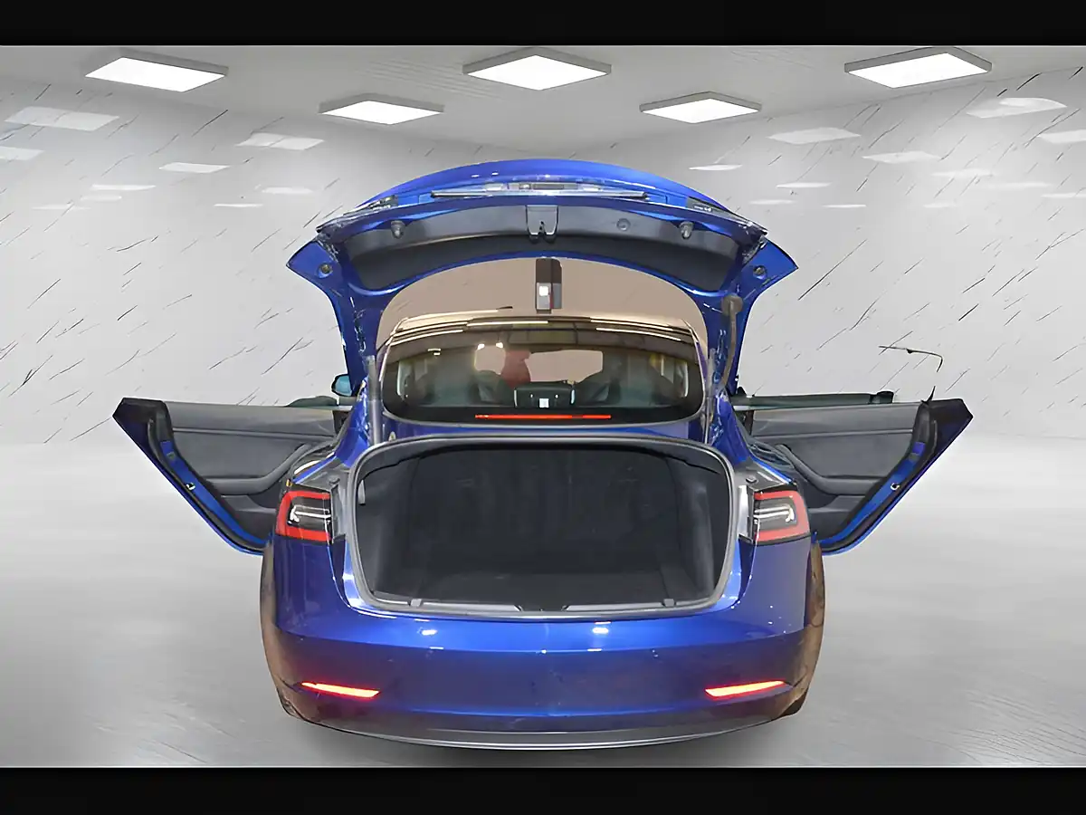 Used 2021 Tesla Model 3 Long Range Blue - Interior and Exterior details 10