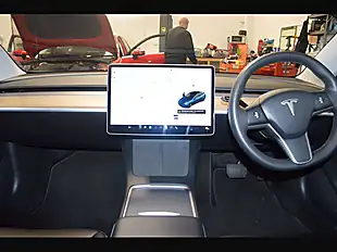 Used 2021 Tesla Model 3 Long Range Blue - Interior and Exterior details 15