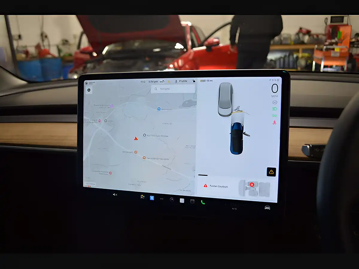 Used 2021 Tesla Model 3 Long Range Blue - Interior and Exterior details 17