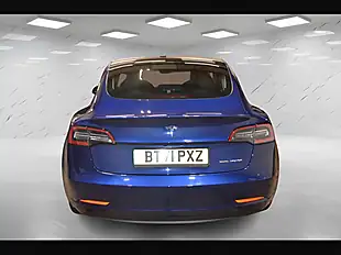Used 2021 Tesla Model 3 Long Range Blue - Interior and Exterior details 7