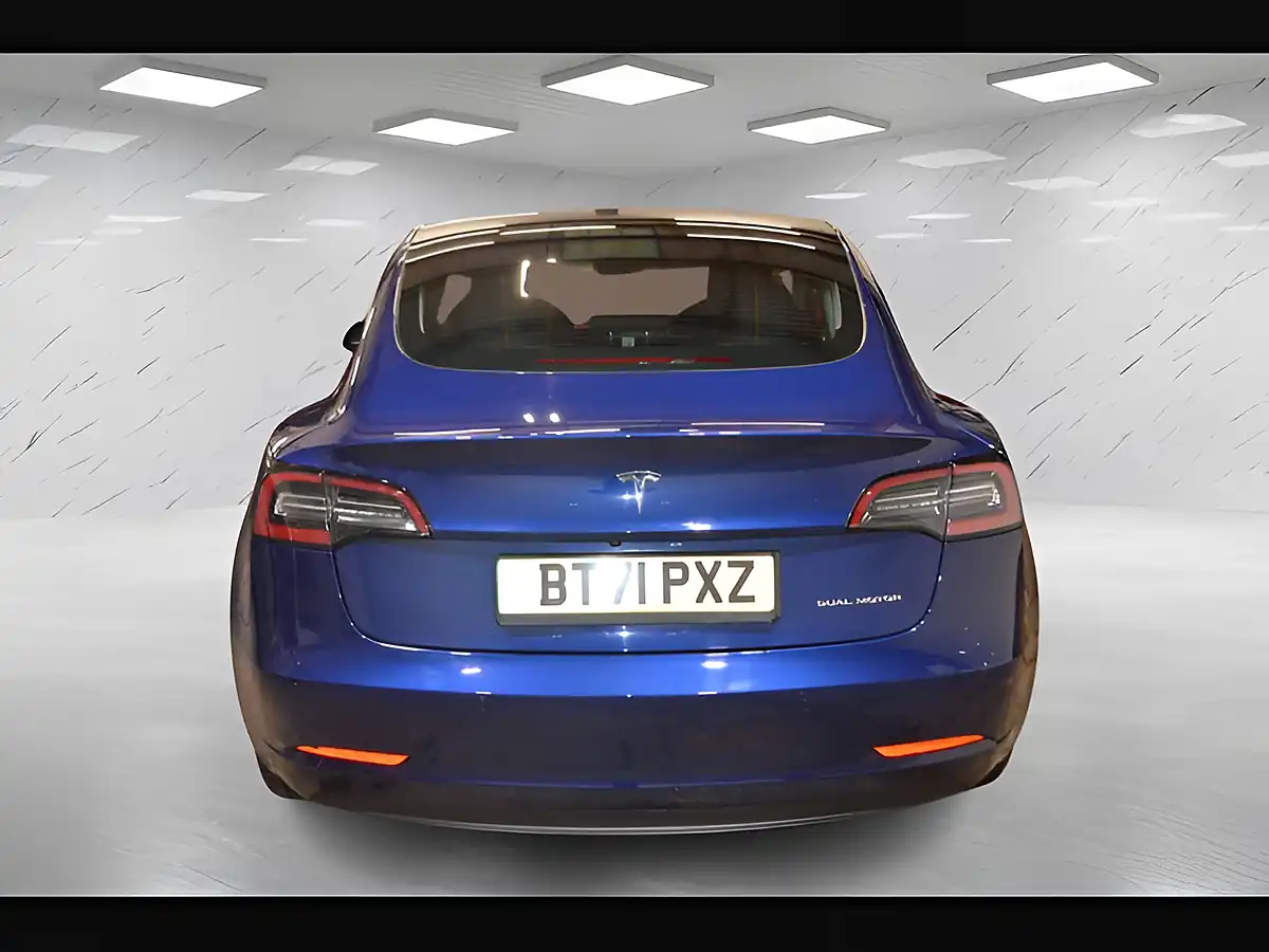 Used 2021 Tesla Model 3 Long Range Blue - Interior and Exterior details 7