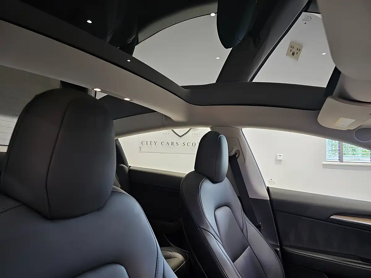 Used 2021 Tesla Model 3 Long Range Blue - Interior and Exterior details 11