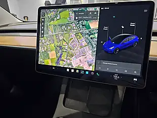 Used 2021 Tesla Model 3 Long Range Blue - Interior and Exterior details 12