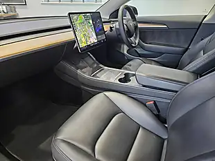 Used 2021 Tesla Model 3 Long Range Blue - Interior and Exterior details 17