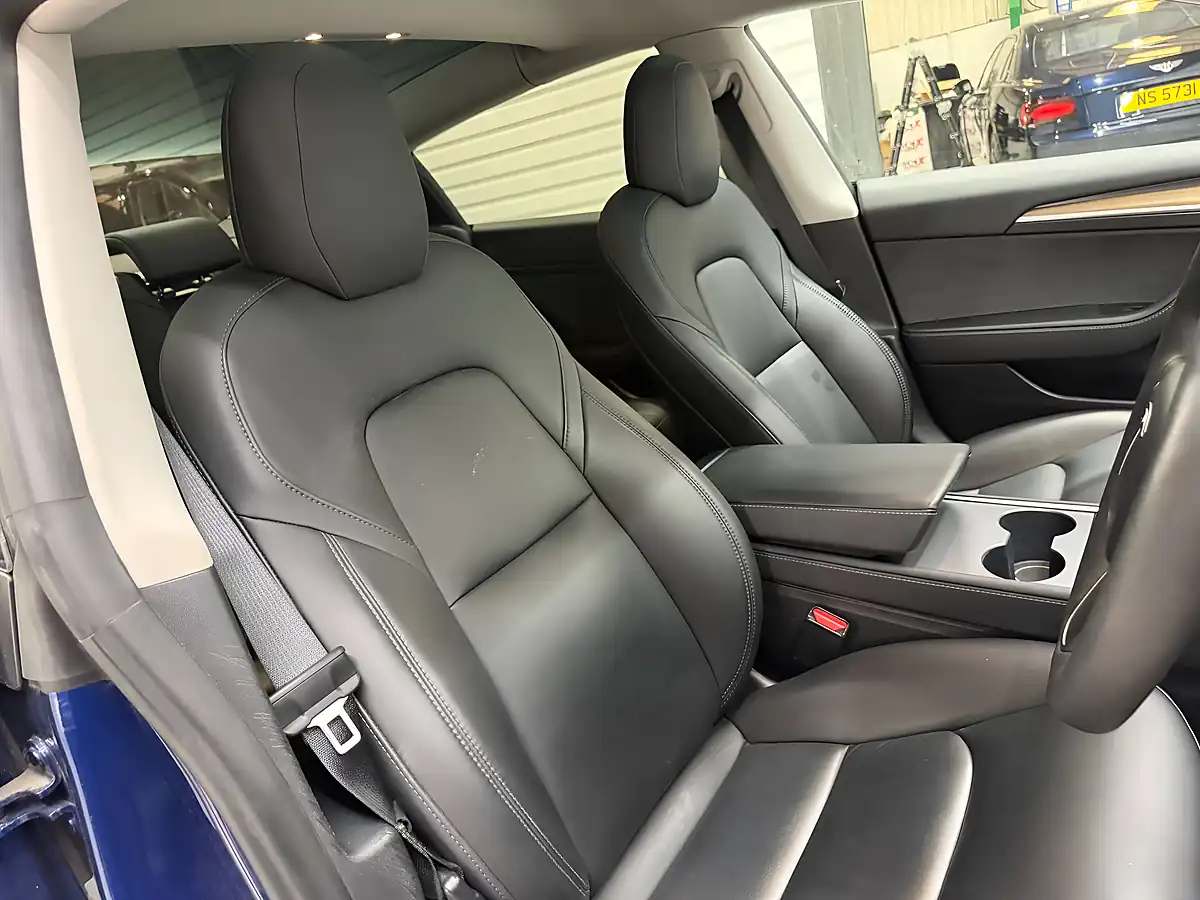 Used 2021 Tesla Model 3 Long Range Blue - Interior and Exterior details 15